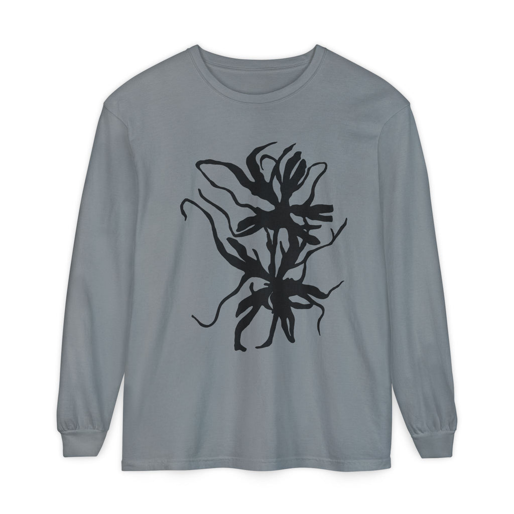 Botanical Ink Long Sleeve T‑Shirt