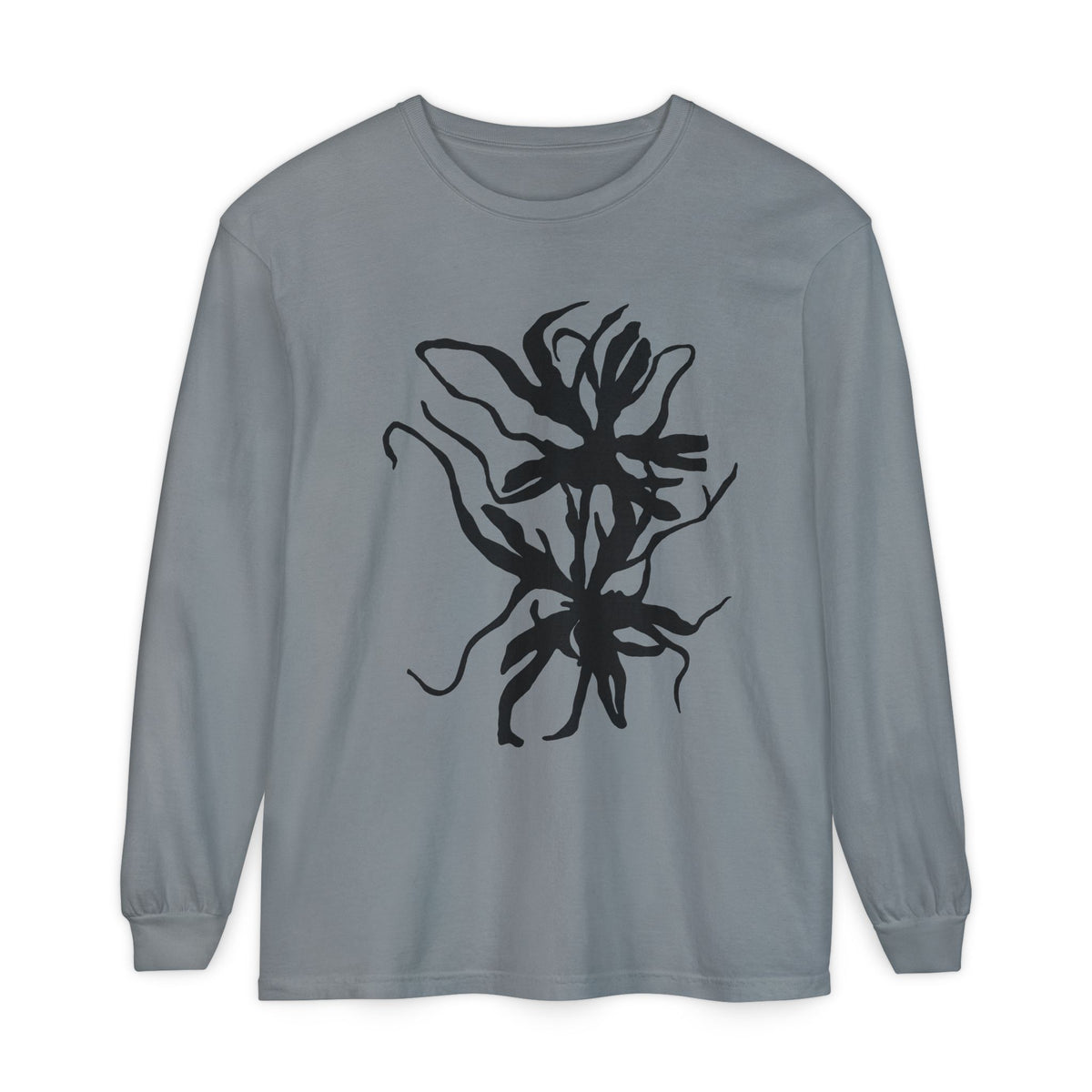 Botanical Ink Long Sleeve T‑Shirt