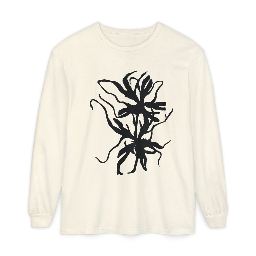 Botanical Ink Long Sleeve T‑Shirt