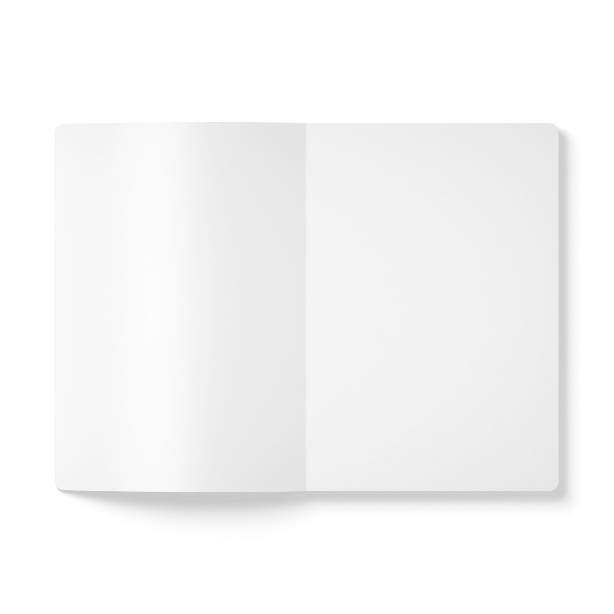Blue Botanical Softcover Journal — Floral Pattern Notebook for Writing & Notes