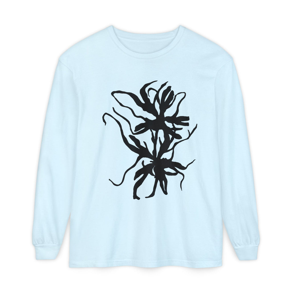 Botanical Ink Long Sleeve T‑Shirt