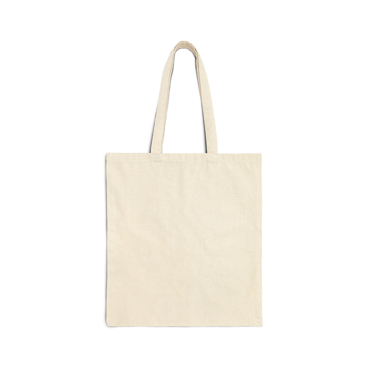 Canvas Tote Bag — Retro Starburst Graphic Cotton Grocery & Everyday Bag
