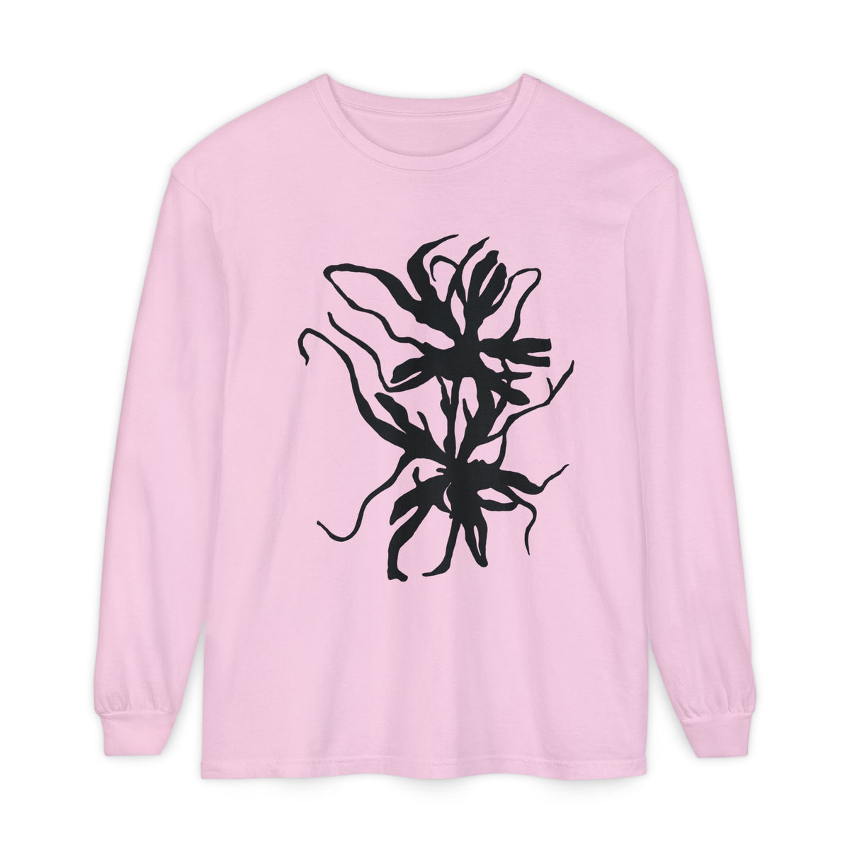 Botanical Ink Long Sleeve T‑Shirt